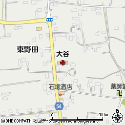 栃木県小山市東野田2130周辺の地図