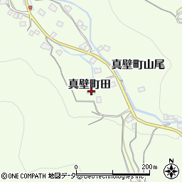 茨城県桜川市真壁町田841周辺の地図