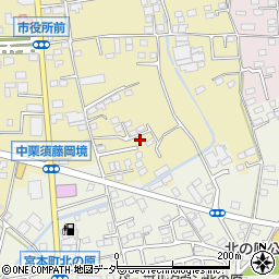 群馬県藤岡市中栗須135-17周辺の地図