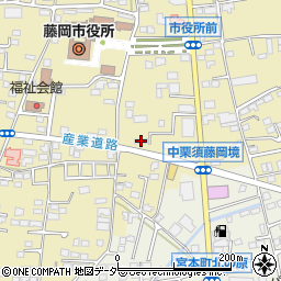 ピザーラ藤岡店周辺の地図