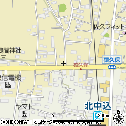 ファミリーマート佐久猿久保店周辺の地図