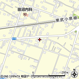 邑楽町カギの緊急隊・本中野センター周辺の地図