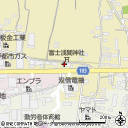長野県佐久市猿久保668-1周辺の地図