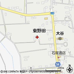 栃木県小山市東野田2210周辺の地図