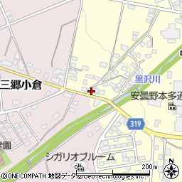 長野県安曇野市三郷温6315周辺の地図