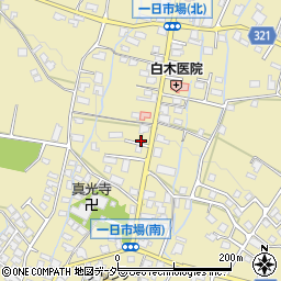 長野県安曇野市三郷明盛1668周辺の地図