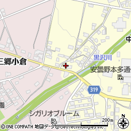 長野県安曇野市三郷温6312周辺の地図