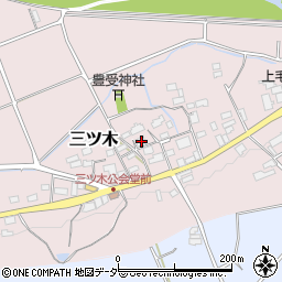 群馬県藤岡市三ツ木409-1周辺の地図