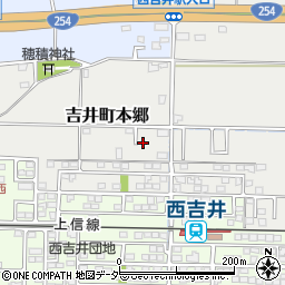 群馬県高崎市吉井町本郷775周辺の地図