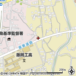 群馬県藤岡市下戸塚86周辺の地図