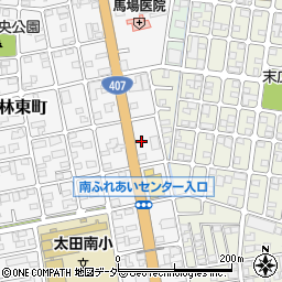 セブンイレブン太田市高林東町店周辺の地図