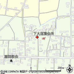 群馬県藤岡市下大塚50-14周辺の地図