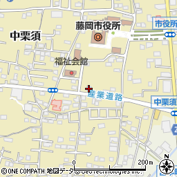 群馬県藤岡市中栗須90-8周辺の地図