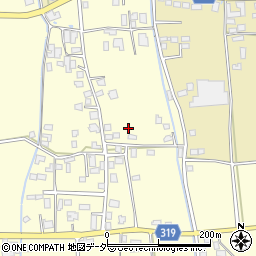 長野県安曇野市三郷温3430周辺の地図