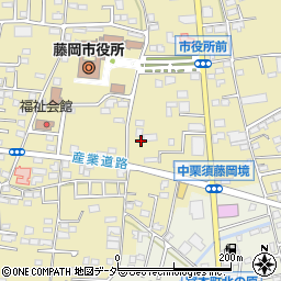 群馬県藤岡市中栗須109-10周辺の地図