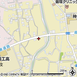 群馬県藤岡市下戸塚151-5周辺の地図