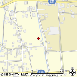 長野県安曇野市三郷温3420周辺の地図