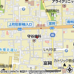 中島生花店周辺の地図