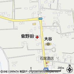栃木県小山市東野田2212周辺の地図