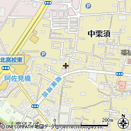 群馬県藤岡市中栗須41-3周辺の地図