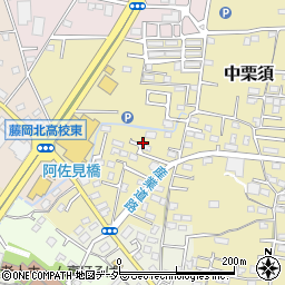 群馬県藤岡市中栗須40-27周辺の地図