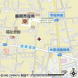 群馬県藤岡市中栗須109周辺の地図