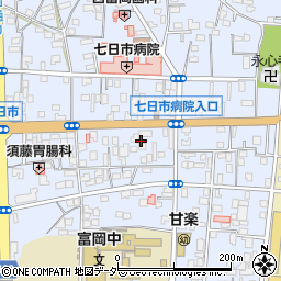 日本中央タクシー富岡配車センター周辺の地図