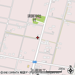 栃木県小山市東黒田229-2周辺の地図