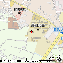 県立藤岡北高校周辺の地図