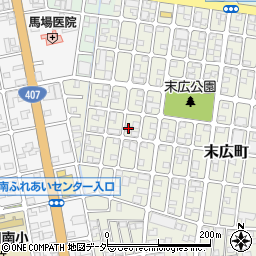 読売センター太田高林周辺の地図