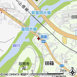 富岡大橋周辺の地図