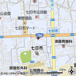 シノエダンスアート富岡スタジオ周辺の地図