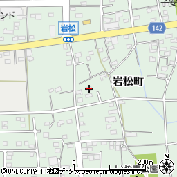 群馬県太田市岩松町233周辺の地図