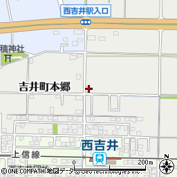 群馬県高崎市吉井町本郷906周辺の地図