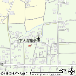群馬県藤岡市下大塚46周辺の地図