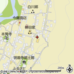 岐阜県大野郡白川村荻町809-1周辺の地図