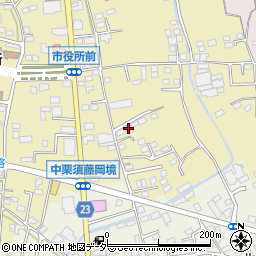 群馬県藤岡市中栗須136-3周辺の地図