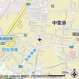 群馬県藤岡市中栗須41-5周辺の地図