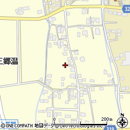 長野県安曇野市三郷温2161周辺の地図