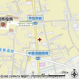 塚越土建周辺の地図