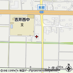 群馬県高崎市吉井町本郷57-1周辺の地図