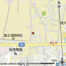 長野県佐久市猿久保743周辺の地図