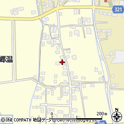 長野県安曇野市三郷温2162周辺の地図