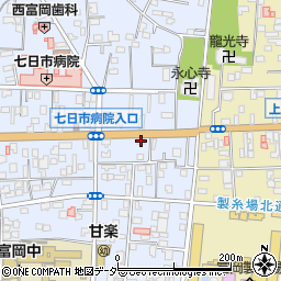 富田治療院周辺の地図