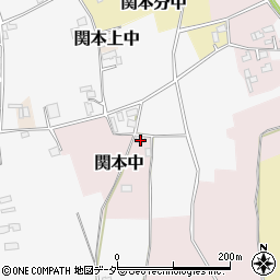茨城県筑西市関本中546周辺の地図