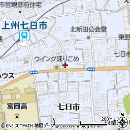 美容室イマージン富岡店周辺の地図