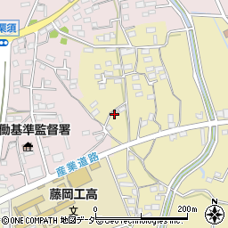 群馬県藤岡市下戸塚88-7周辺の地図