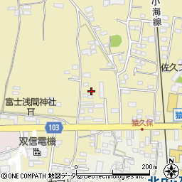 長野県佐久市猿久保743-20周辺の地図