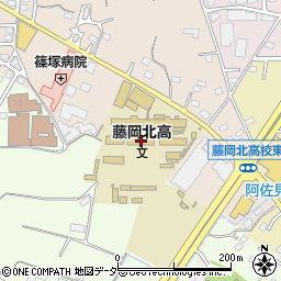 群馬県藤岡市篠塚84周辺の地図