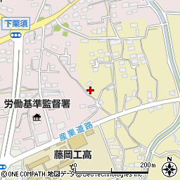 群馬県藤岡市下戸塚93周辺の地図